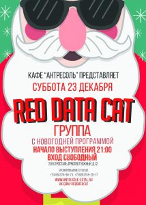 Red Data Cat в кафе Антресоль
